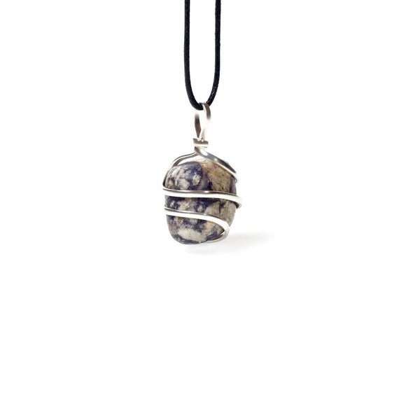 AYANA Charoite Crystal Pendant Necklace for Women - Authentic Healing Stone - Picture 1 of 8